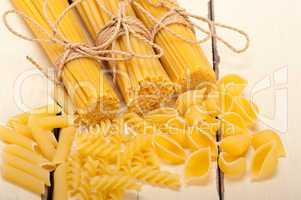 bunch of Italian pasta type