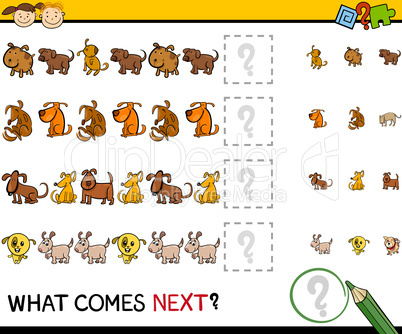 what comes next game cartoon