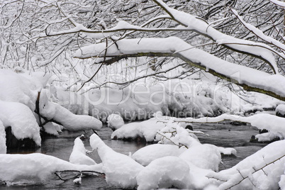 Aubachtal im Winter