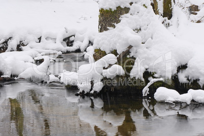 Aubachtal im Winter