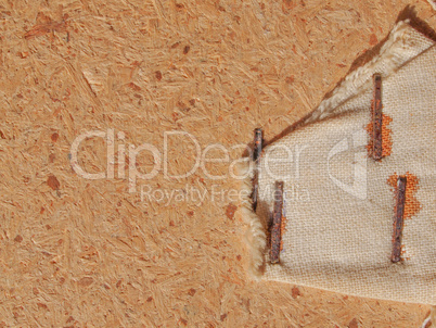 Brown burlap background