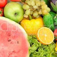 fruits and vegetables