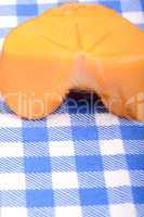 persimmon slice close up
