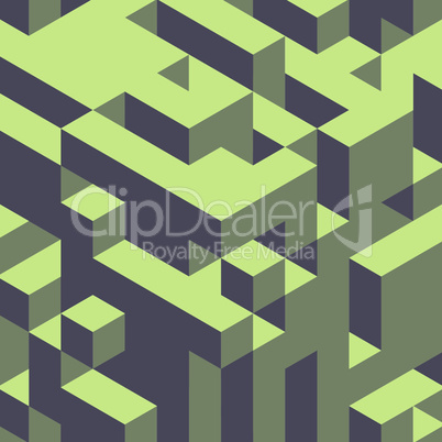 Abstract geometrical 3d colorful background. Can be used for wallpaper, web page background.