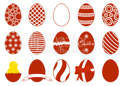 Easter eggs