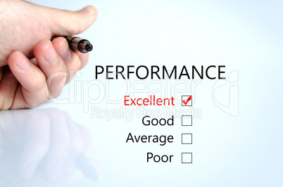 Checking Performance Form