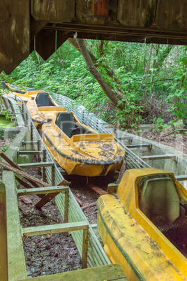 Wasserbahn ohne Wasser