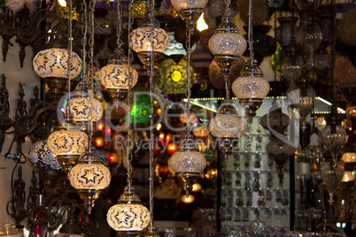 Turkish lanterns.