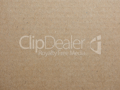 Brown cardboard background