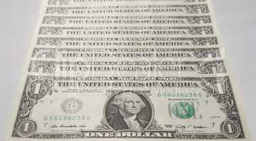 Dollar notes 1 Dollar