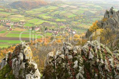 Autumn rural scenery