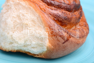 close up, a slice of traditional bread