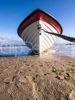 Fischerboot am Strand von Bansin