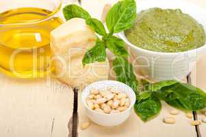 Italian basil pesto sauce ingredients