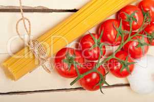 Italian basic pasta ingredients