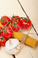 Italian basic pasta ingredients