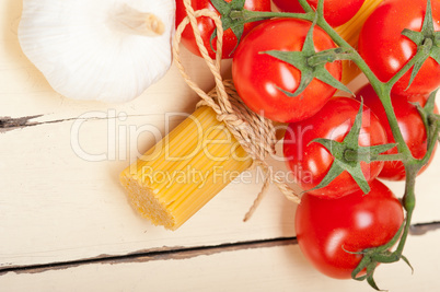 Italian basic pasta ingredients