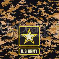 Dark brown army camouflage background