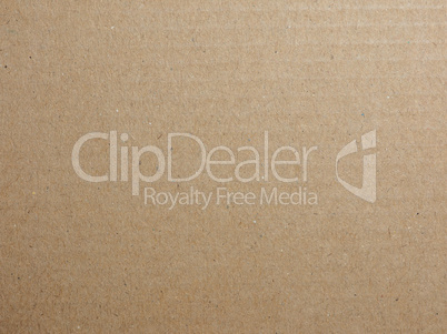 Brown cardboard background