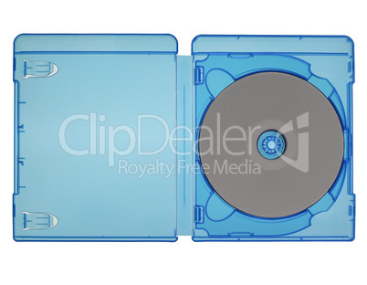 Bluray disc isolated