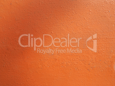 Orange plaster wall