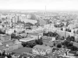 Leipzig aerial view