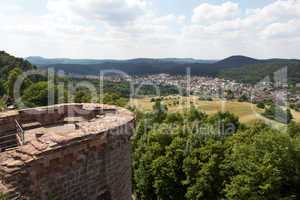 View from the Altdahn Castle