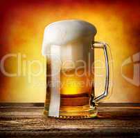 Mug of lager