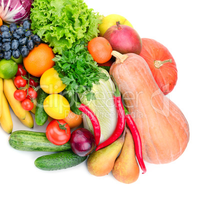 fresh fruits and vegetables