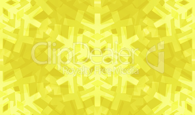 Shiny Lemon Snowflakes Seamless Pattern for Christmas Desing