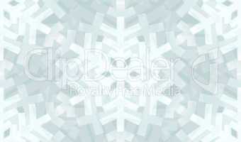 Shiny Silver Light Snowflakes Seamless Pattern for Christmas Des