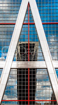 skyscraper reflections