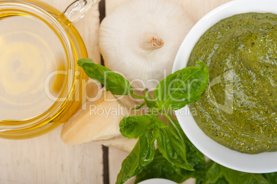 Italian basil pesto sauce ingredients