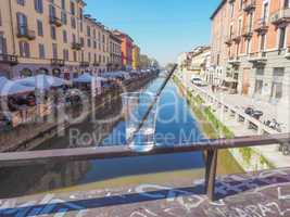 Naviglio Grande Milan