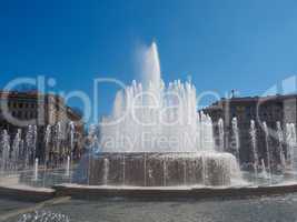 Fountain in Milan