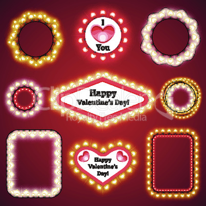 Valentines Lights Decorations Set3