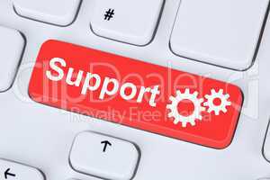 Support Service Hilfe im Internet