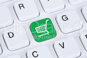 Online Shopping E-Commerce einkaufen im Internet