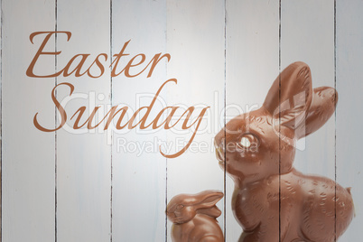 Composite image of easter sunday