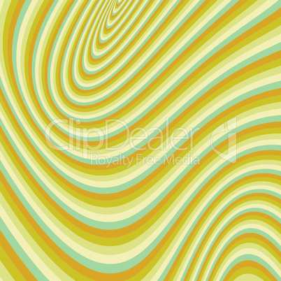 Pattern with optical illusion. Abstract background. Optical art. 3d vector illustration.