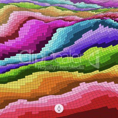 Abstract colorful background. Mosaic vector illustration. Can be used for banner, flyer, book cover, poster, web banners.