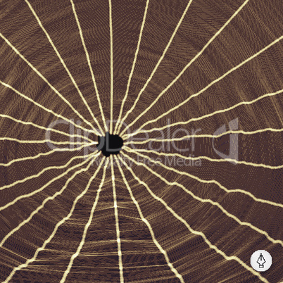 Network background. 3d technology vector illustration. Can be used for wallpaper, web page background, web banners.