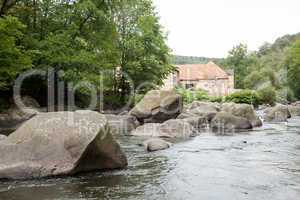 River with rocks