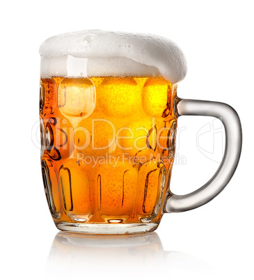 Big mug of beer