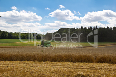 Harvester at Work