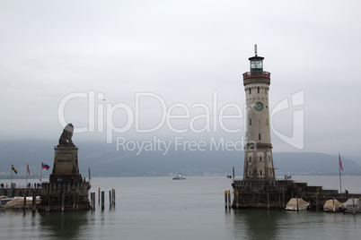 Lindau harbor