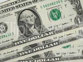 Dollar notes 1 Dollar