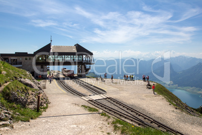 WOLFGANG, AUSTRIA :Schafberg Peak (1783m)