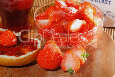Erdbeere, Konfitüre, Marmelade