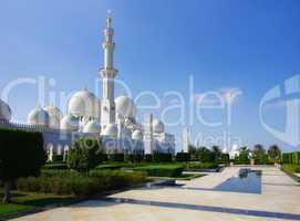 Scheich Zahid Moschee in Abu Dhabi